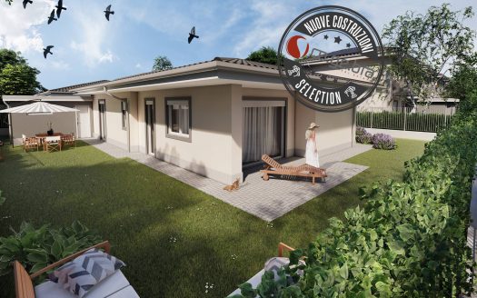 Ceriano Laghetto – Nuova Villa Su Unico Livello – Box Doppio E Giardino (Ce-Qua-UL)
