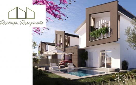 Residenza Risorgimento: 3 Ville Indipendenti Dove Stile, Privacy E Tecnologia Abitano Il Verde (TOP-RESIDENZA RISORGIMENTO-LAZ)