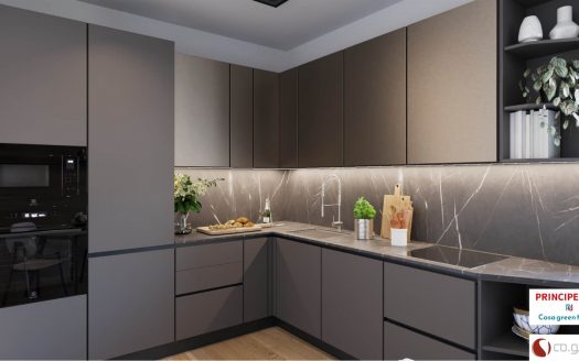 Trilocale Con Giardino Al Piano Terra – Misinto, Monterosa Living (MONTE ROSA-APP 1)